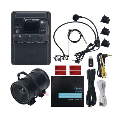 GGP-05 Acoustic Guitar Pickup Acoustic Guitar Vibration Pickup System Live EQ 