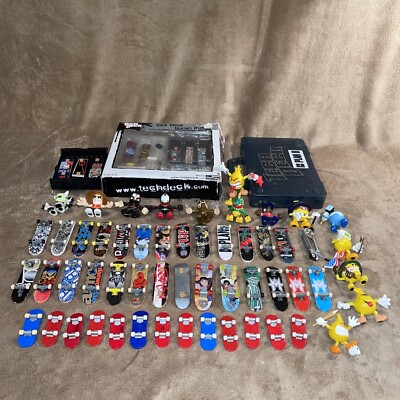 Rare Tech Deck Handboard Lot Of  33 And 13 Mini Boards  And Misc Boards Look