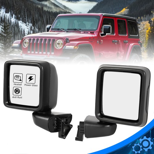 Пара дверных зеркал с электроприводом и подогревом для Jeep Wrangler JL 2018-23 #68281891AE