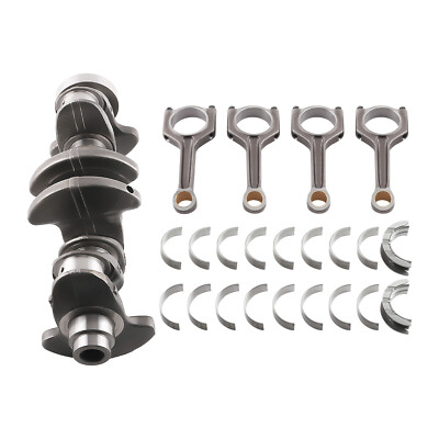 N20 Engine Crankshaft w/ ConRods Bearings Kit For BMW 328i 320i 420i X3 2.0L