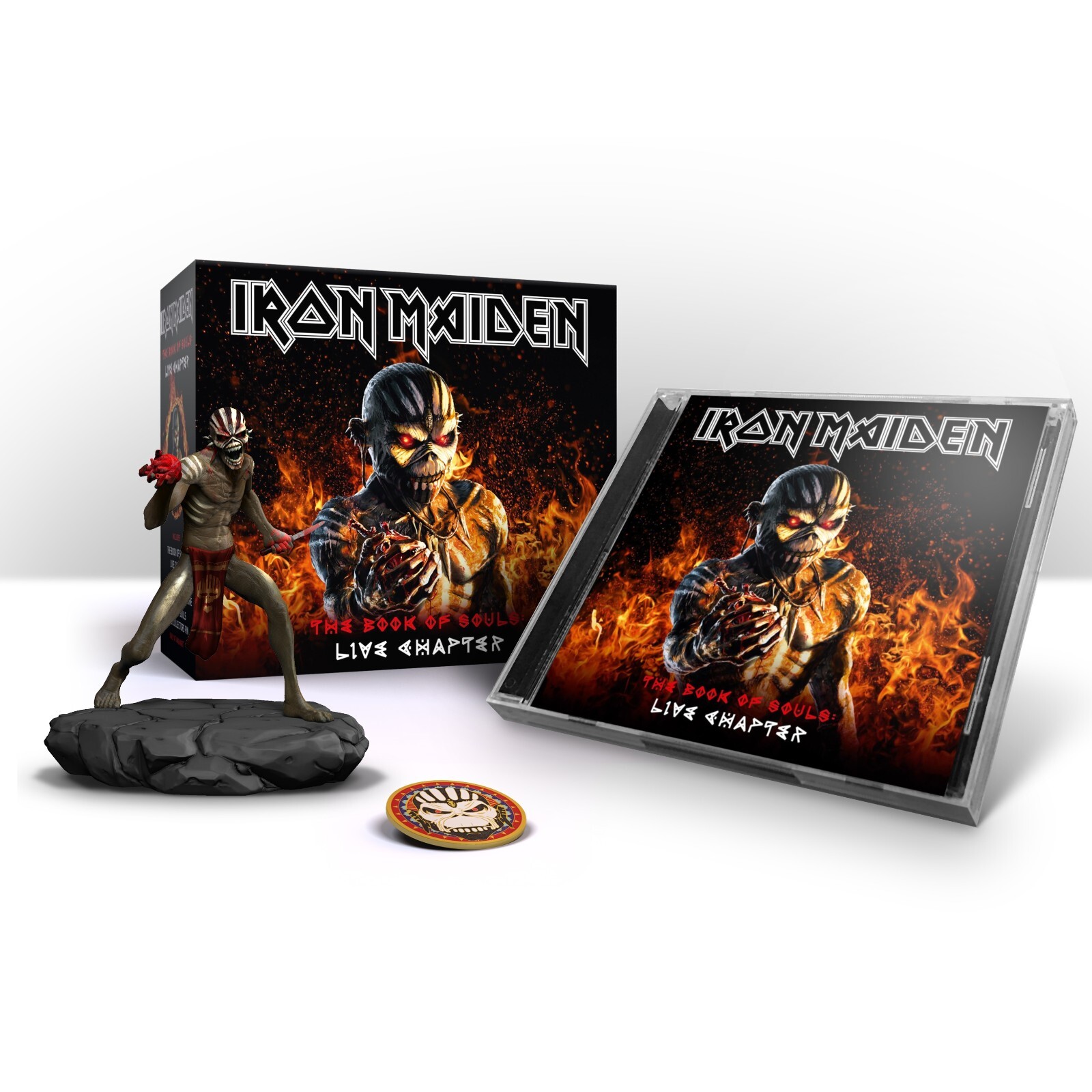 Iron Maiden The Book of Souls サイン入り Iron Maiden The Book of Souls サイン入り Iron Maiden - The