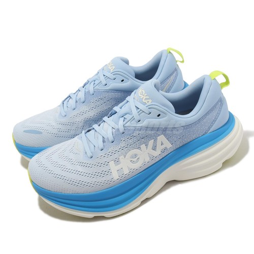 Hoka Bondi 8 2E Wide Airy Blue Diva Blue Green Мужчины Шоссейный бег 1127953-ABDB