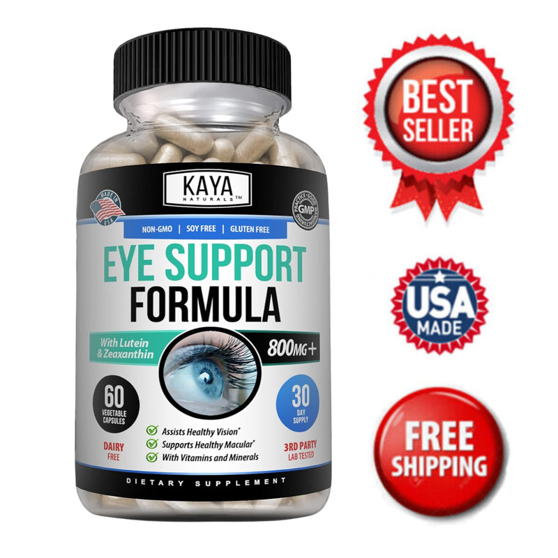 Eye Health Supplement, Lutein and Zeaxanthin, Vision Health, Eye Strain
