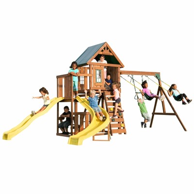 kidkraft mckinley swing set