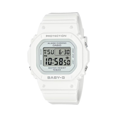 Casio G-Shock BABY-G Women's All White Watch BGD565-7