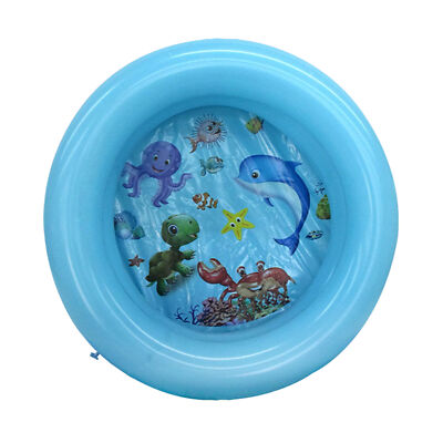 Baby Swimming Pool Round Shape Bathing Baby Pool Ocean Ball Pit Pool Re Sky Blue