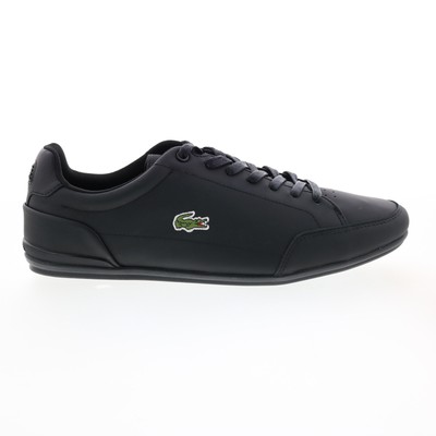 Мужские черные кожаные кроссовки Lacoste Chaymon Crafted 07221 Lifestyle 10