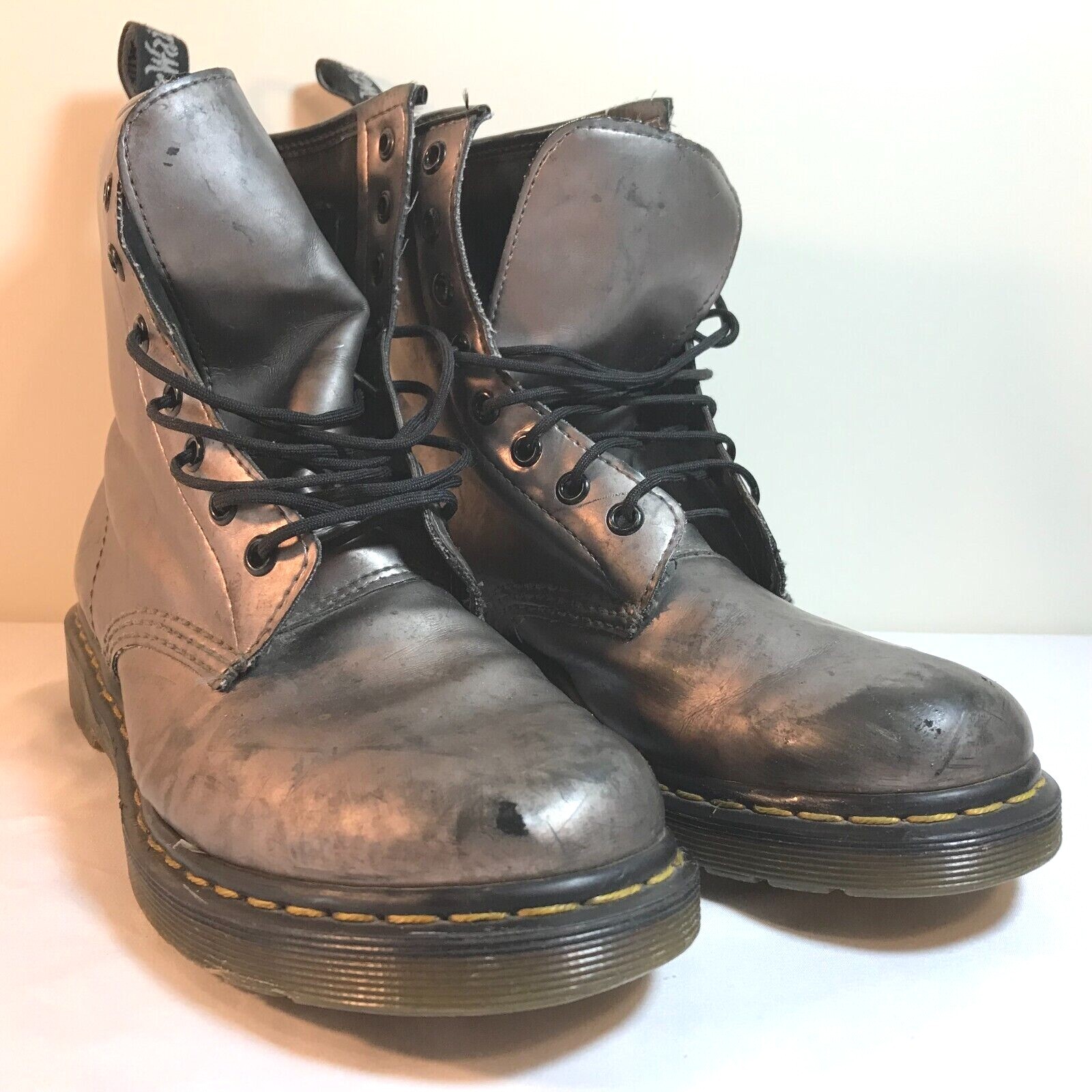 Dr. Martens ブラック レザーブーツ