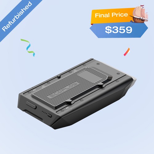 EcoFlow WAVE 2 Add-On Battery, 1159Wh Battery Certified