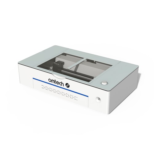 Secondhand Polar 50W 12&times;20 Desktop CO2 Laser Cutter Engraver Marker wRotary Axis