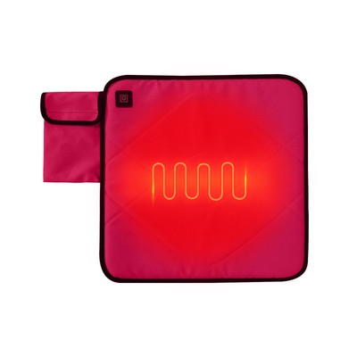 Heated Seat Cushion Lightweight USB Stadium With 3 Speed Heating Foldable Mat