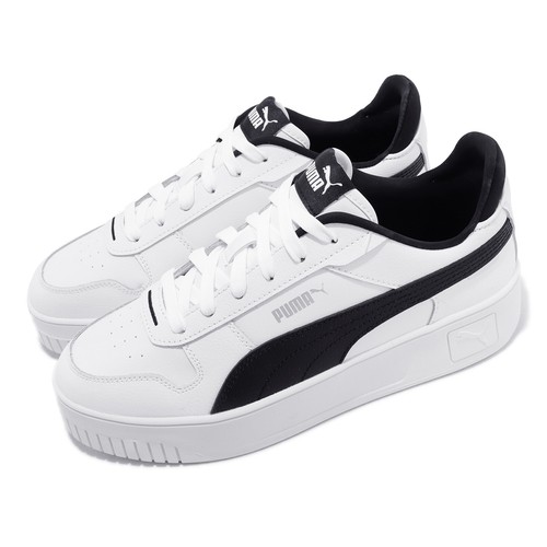 

Кроссовки Puma Carina Street White Black Women Casual Platform Shoes 389390-03, Белый, Carina Street