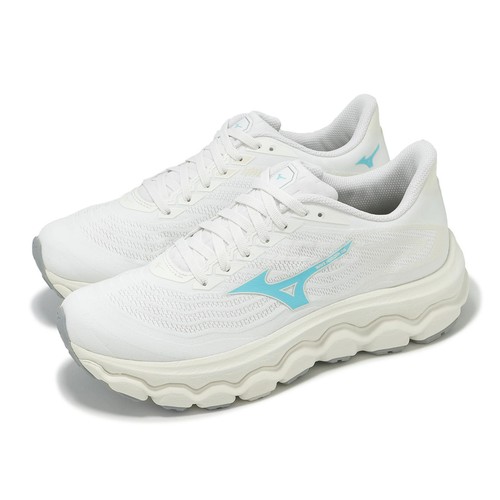 Mizuno Wave Horizon 8 Super Wide Beige Grey Women Road