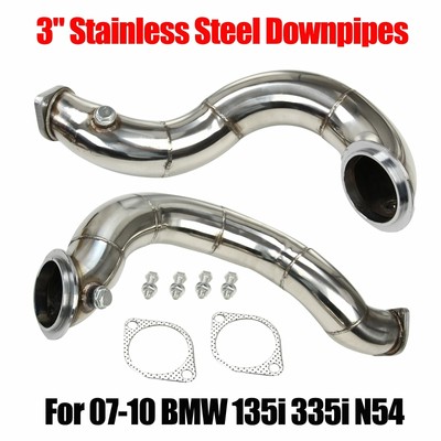 Auto Parts And Vehicles Car Truck Exhausts Exhaust Parts Cnt Racing 3 Stainless Steel Catless Downpipes For 2007 11 Bmw 135i 335i N54 Auto Parts Accessories Car Truck Exhaust