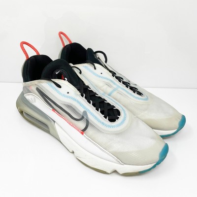 Nike Mens Air Max 2090 CT7695-100 Gray Running Shoes Sneakers Size 11