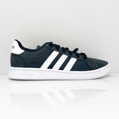 

Adidas Boys Grand Court EG1517 Серые повседневные кроссовки, размер 4, Черный, Grand Court