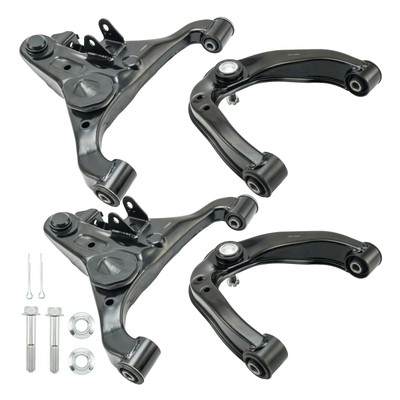 4X For 2005-2015 Nissan Frontier Pathfinder Xterra Front Upper Lower Control Arm
