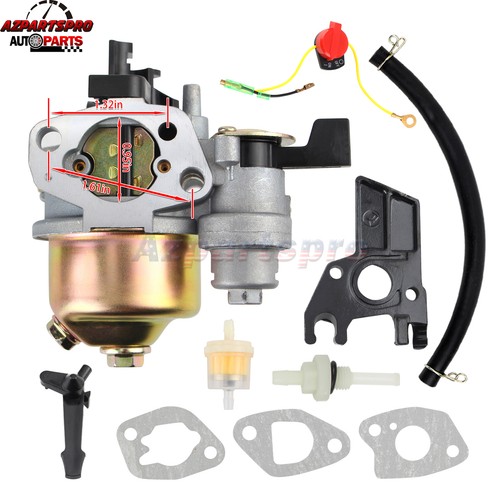 Carburetor For Central Machinery 212cc 60599 96964 Chipper Shredder