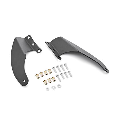 For Dodge Ram 1500/2500/3500 Upper Roof 52'' Curved LED Light Bar Brackets Kit