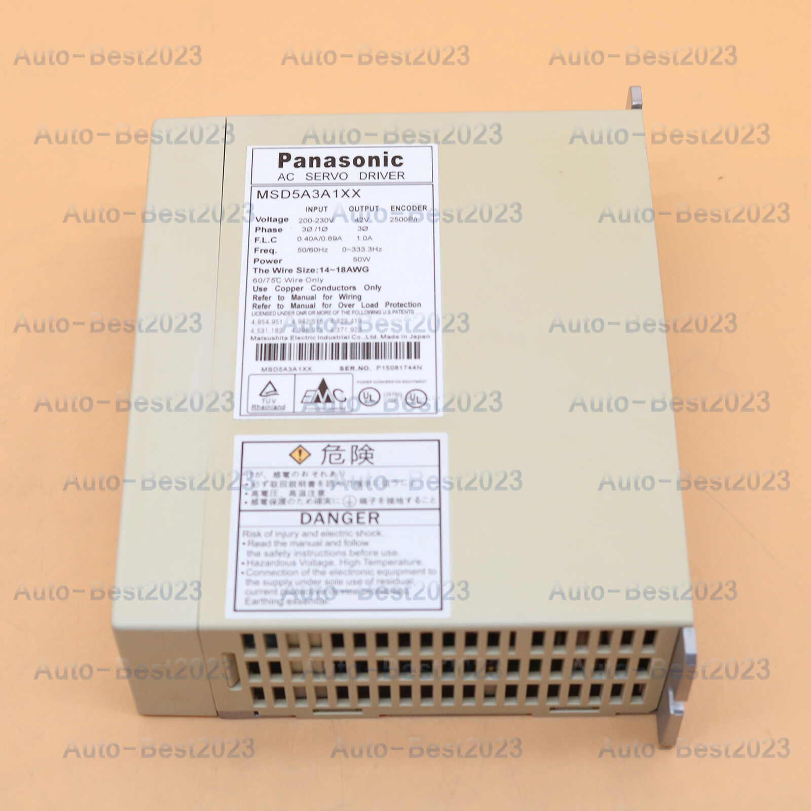 AC Servo Driver MSD5A3A1XX Used For Panasonic Free Shipping AC Servo Driver MSD5A3A1XX Used For Panasonic Free Shipping
