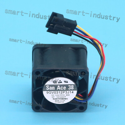 1PC SANYO SANACE 38 9GV0312P3J14 Fan 3.8CM 12V 0.60A New