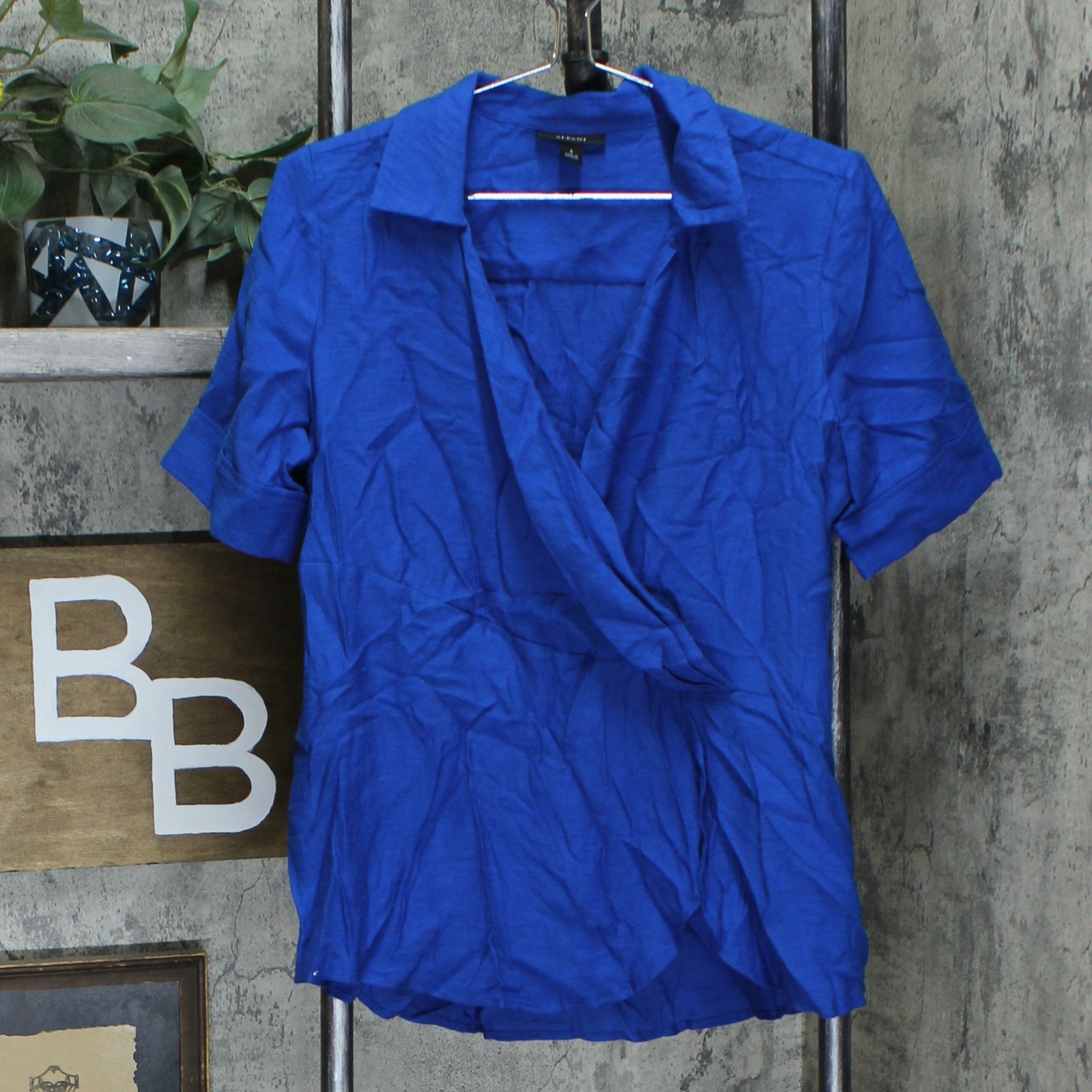 alfani surplice top