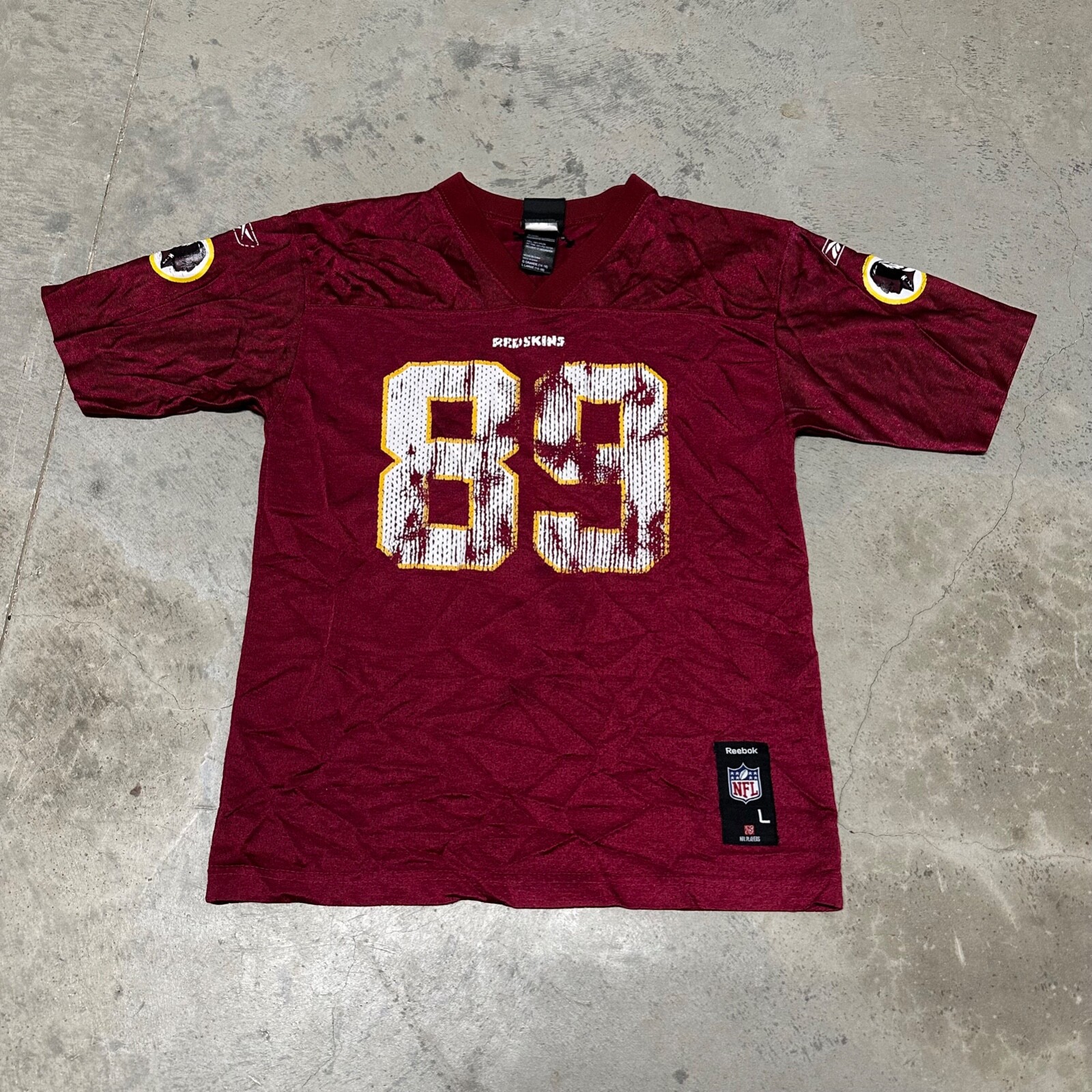Santana Moss Washington Redskins Reebok Football Jersey
