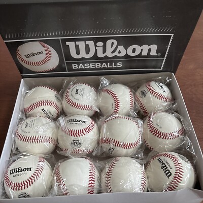 Wilson WTA 1078 BCR1  (12) Baseballs (Individually Wrapped) Cal Ripken