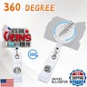 It's The Veins for Me Retractable Badge Reel, Funny Silver Glitter ID Clip Name Tag Card Gift for IV Nurses Phlebotomist Phlebotomy Nurse Doctor Assistant
