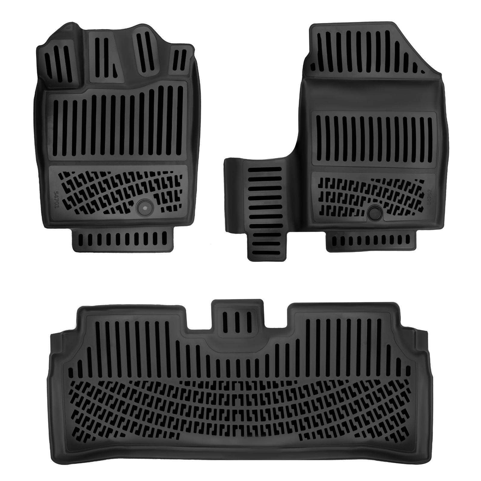3D Molded Rubber Floor Mat for Hyundai Inster E-Casper 2024-UP
