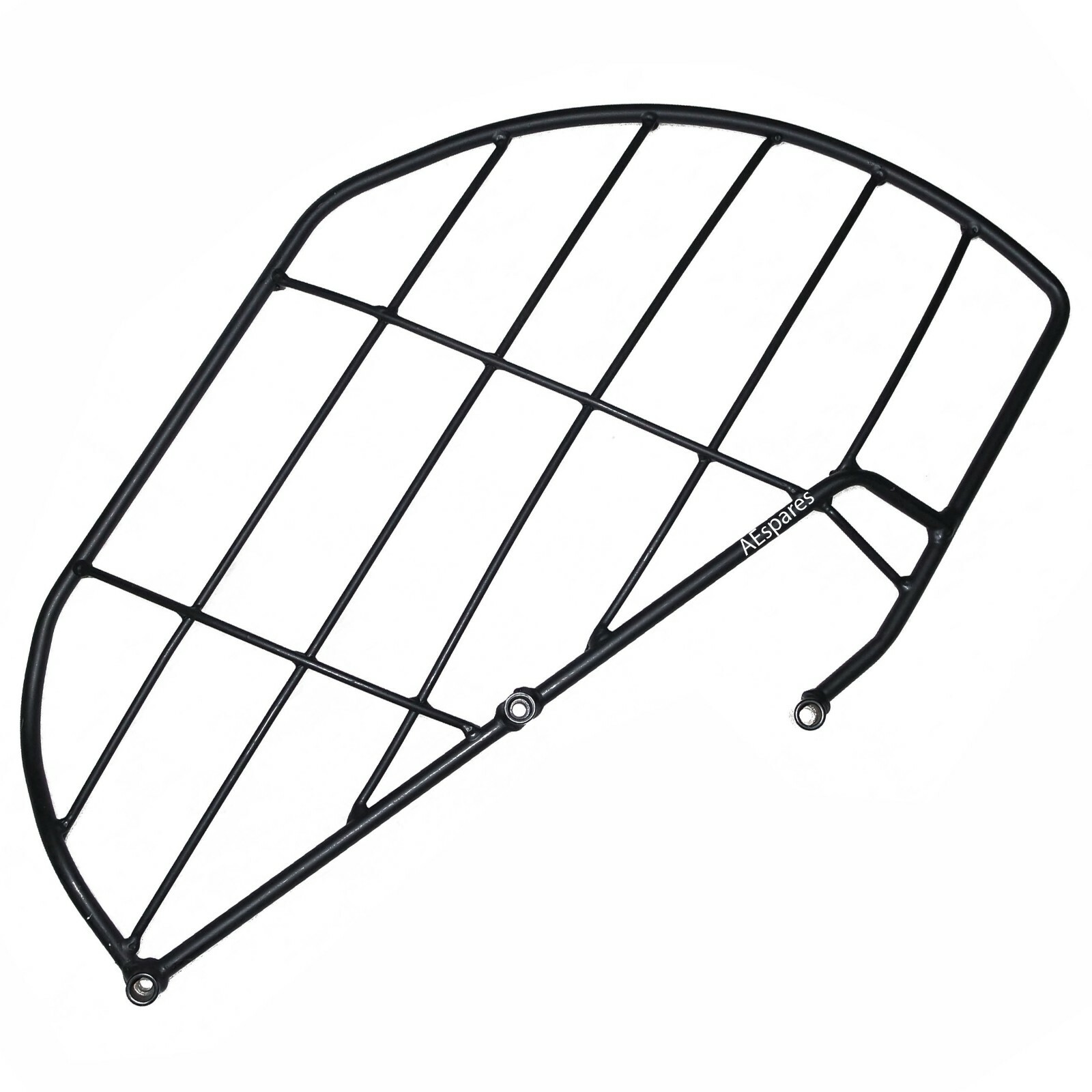 Fits Royal Enfield Himalayan BS4 Saree Guard Black  