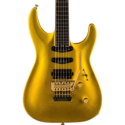 Jackson Pro Plus Series Soloist SLA3 Electric Guitar, Gold Bullion
