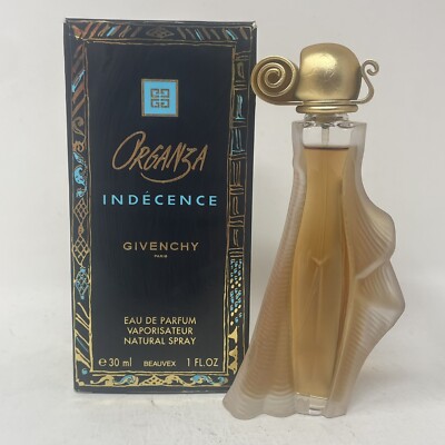 Givenchy Organza Indecence Eau de Parfum 1oz EDP Rare Vintage Formula w/ Box