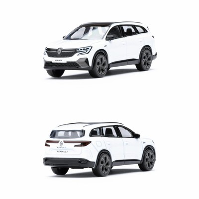 RENAULT ESPACE 2023 WHITE NOREV 1/64 VOITURE MINIATURE