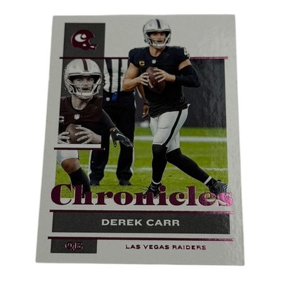 2021 Panini Chronicles Football Derek Carr Las Vegas Raiders No 62 Card QB