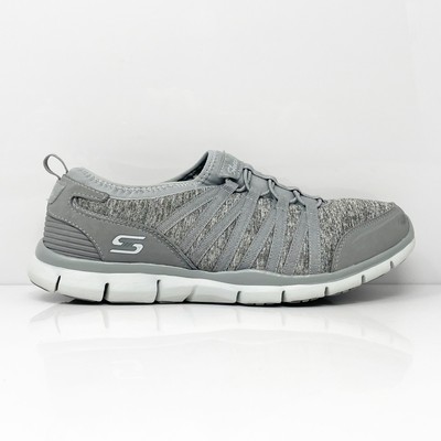 

Skechers Womens Gratis 22602EW Серые повседневные кроссовки, размер 8, Серый, Gratis
