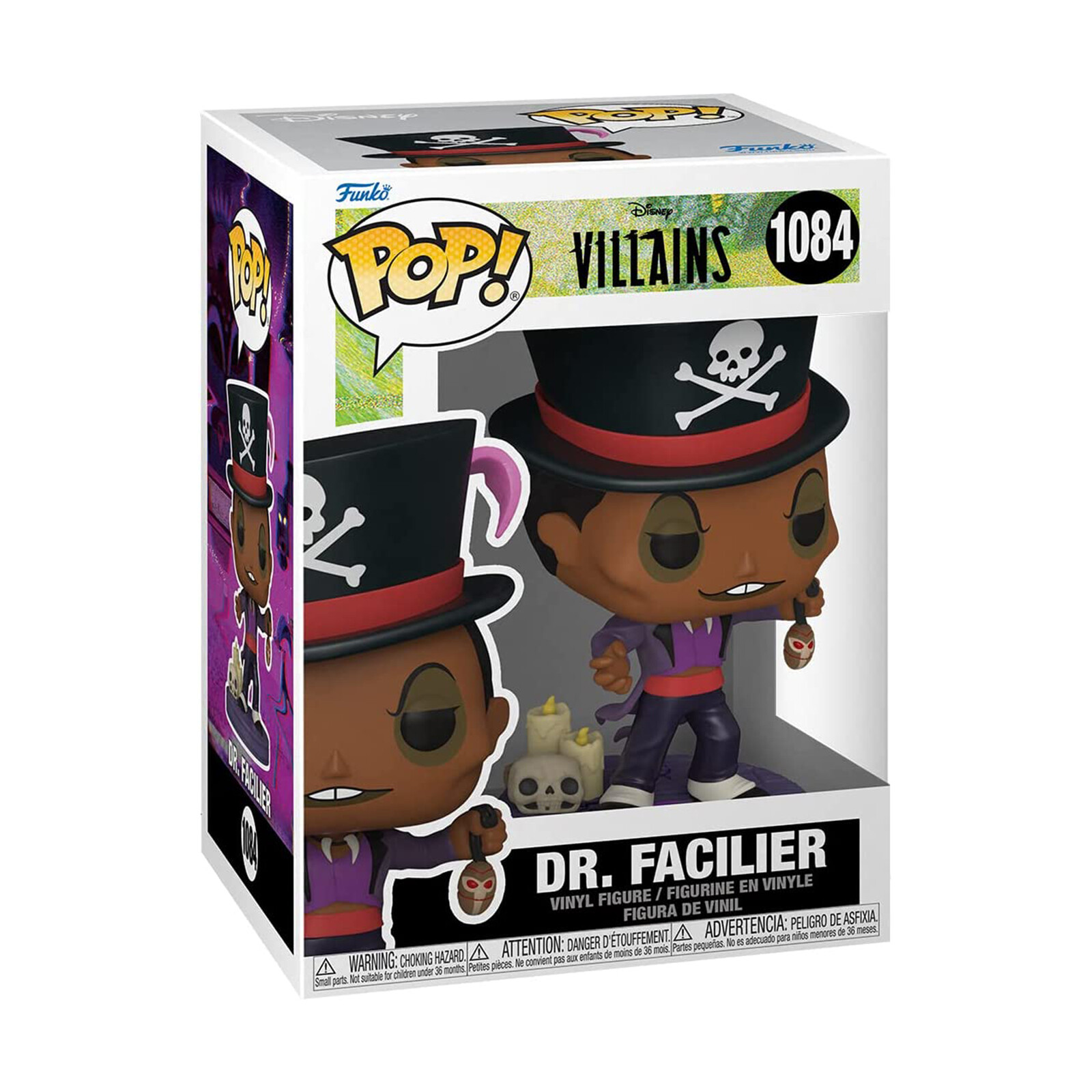 Виниловая фигурка Funko Disney Villains POP Dr Facilier НОВАЯ В НАЛИЧИИ