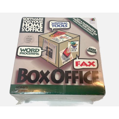 WordStar Box Office For Windows Version 1.5 Windows 3.0 Home Office 1992 Sealed