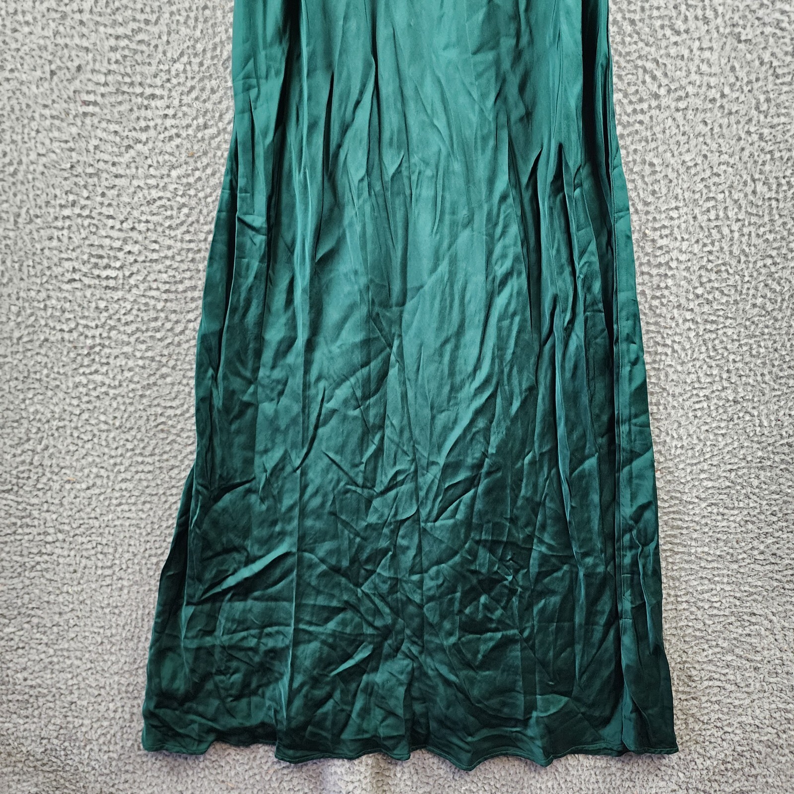 Velvet by Graham & Spencer Poppy Slip Dress Women's L Fern Green V-Neck Pullover - Picture 4 of 13