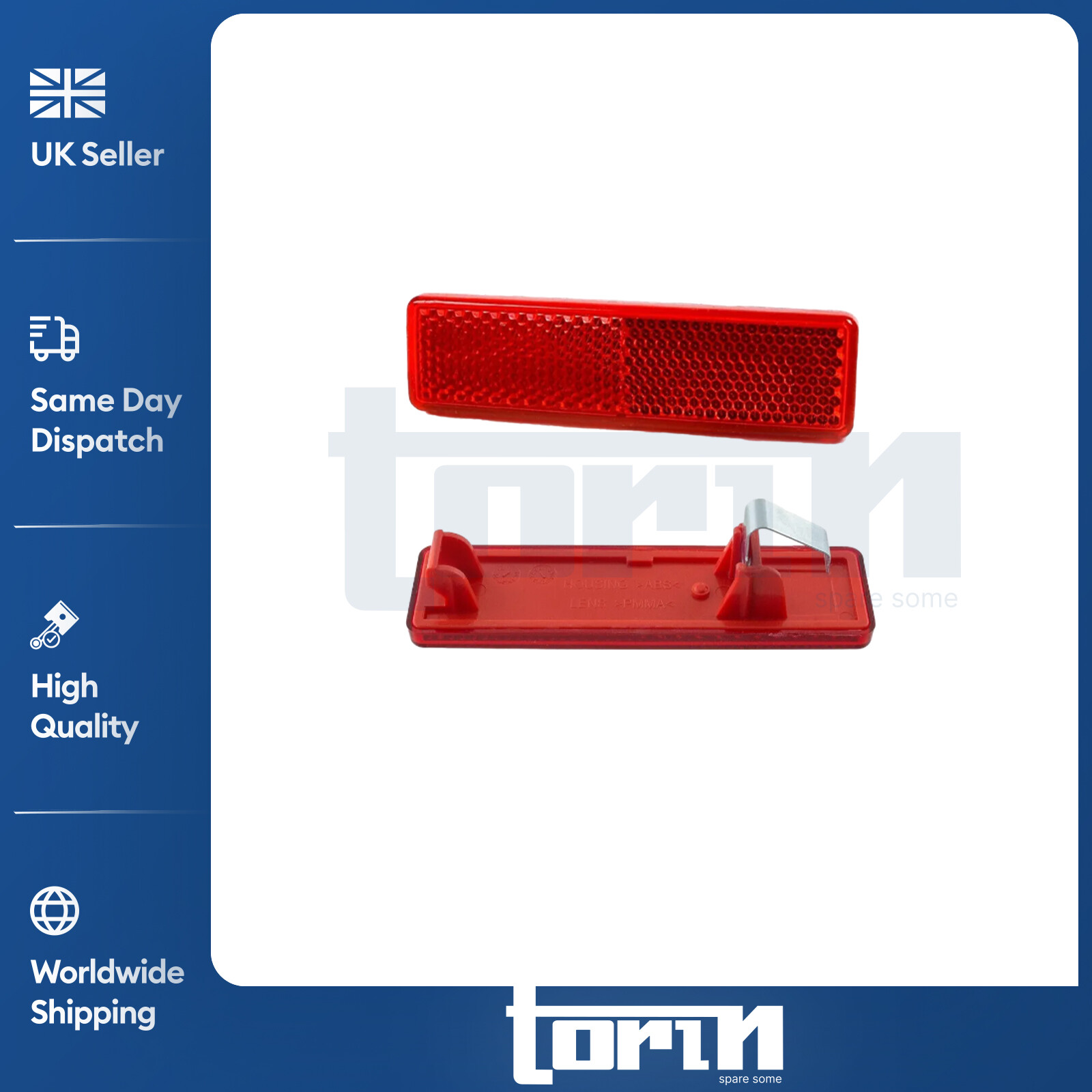 Rear Bumper Reflector Left or Right For Renault Master Trafic Movano 7700353184