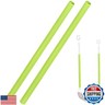 Cosmos 2 Pcs Swing Chain Cover Swing Handle Grip Sleeve for Playground Swingset Accessories, Porch Swings Barrier Chain in Garden Backyard Patio Outdoor (Green)