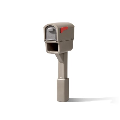 Step2 MailMaster Express Plus Plastic Mailbox Mocha Finish