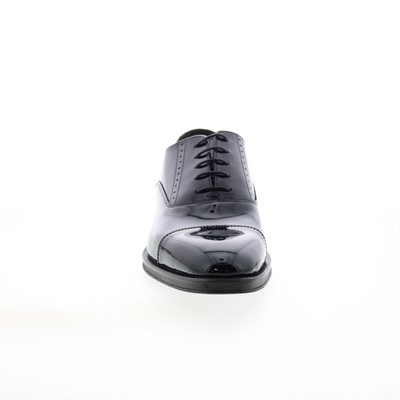 BRUNO MAGLI BRUNO MAGLI HAMMOND HAMMOND MENS BLACK OXFORDS & LACE UPS CAP TOE SHOES