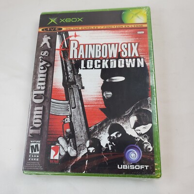 Tom Clancys Rainbow Six: Lockdown (Microsoft Xbox, 2005) New Sealed Shooter Game