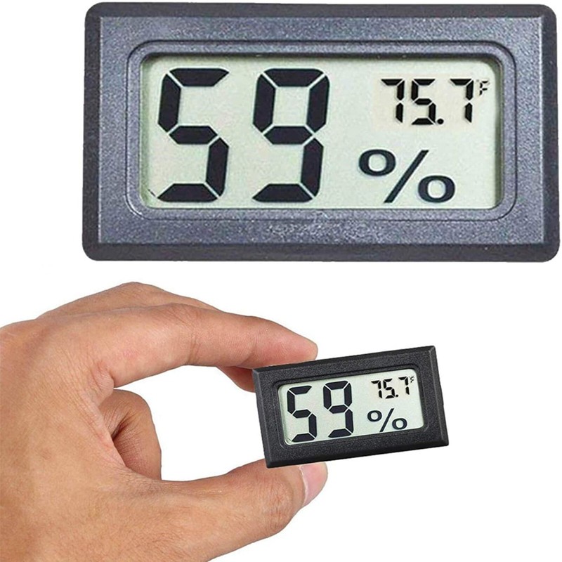 Hygrometer Digital Indoor Humidity Gauge With Temperature Meter Sensor⁐