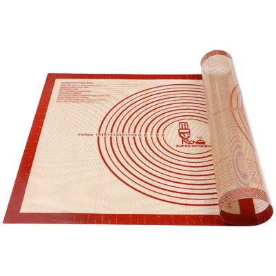 Nonslip Pastry Mat Extra Large With Measurements 28''by 20'' For Silicone Baking