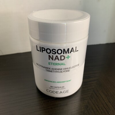 Codeage Liposomal NAD+ Eternal Supplement - Betaine Anhydrous (60 Capsules)