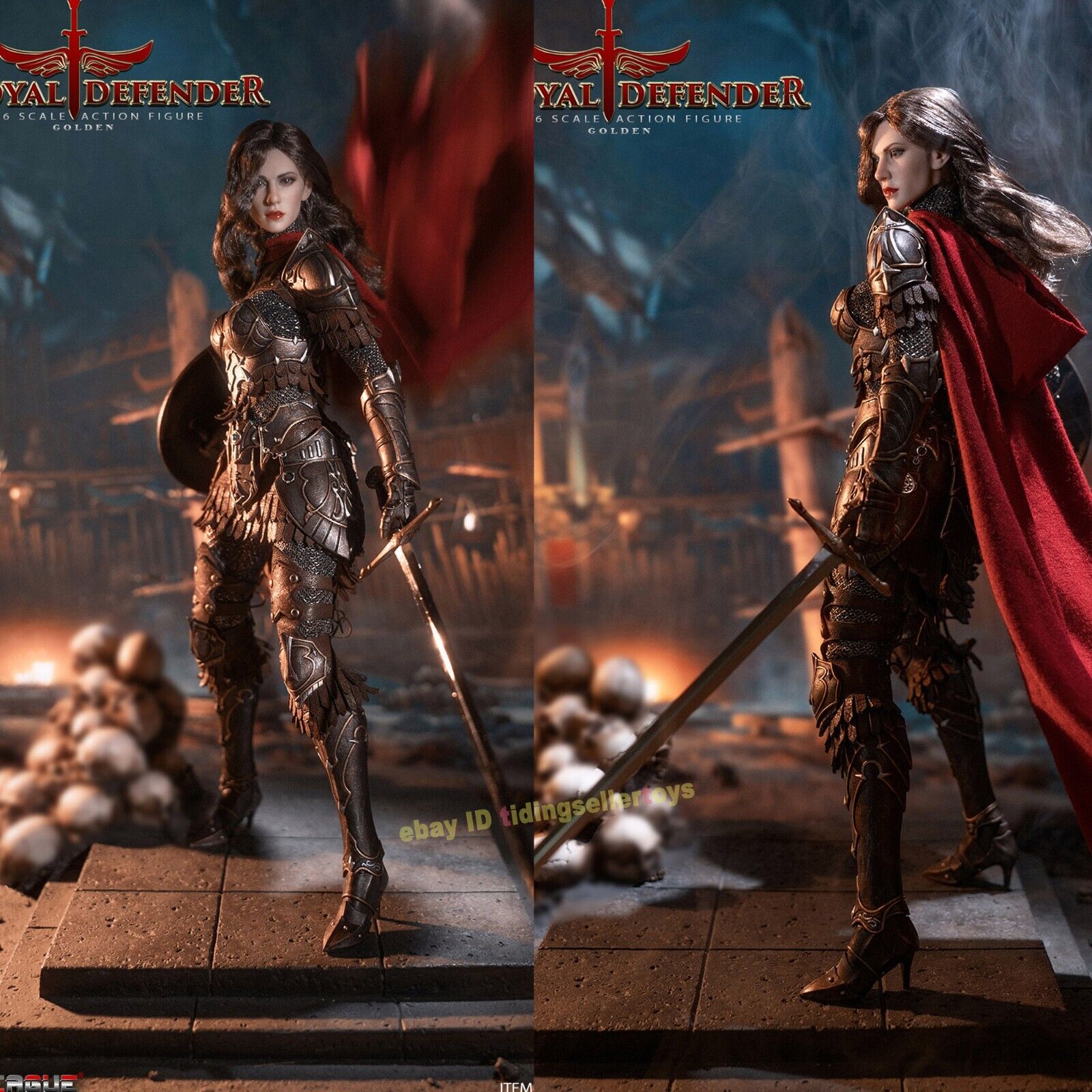 TBLeague Royal Defender-Black 1/6 Scale Action Figure 12 TBLeague Royal Defender-Black 1/6 Scale Action Figure 12