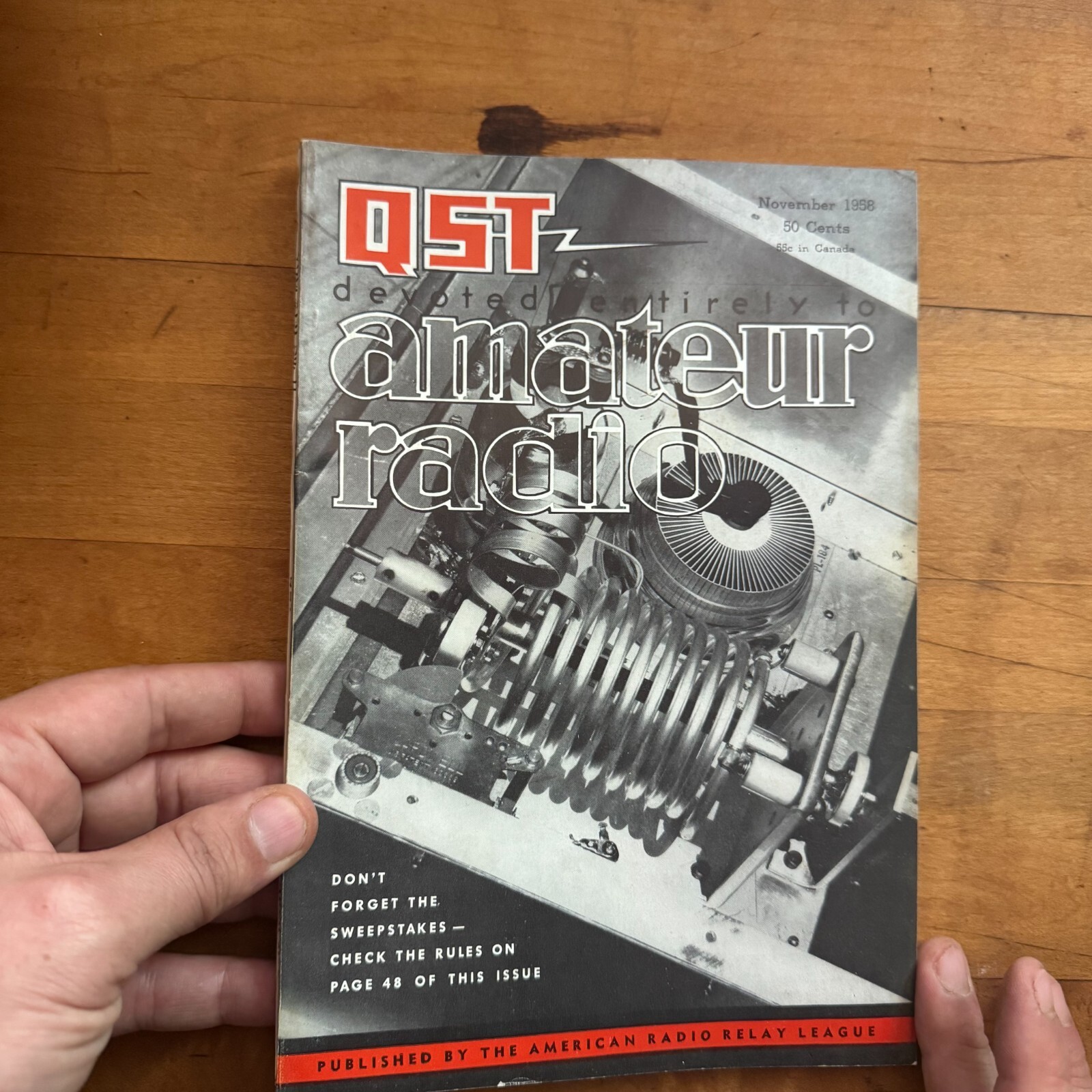 QST Devoted Entirely to Amateur Radio American Radio Relay League November 1958
