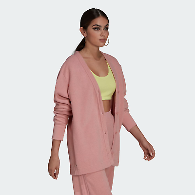 Adidas shrug sweater pink hotsell